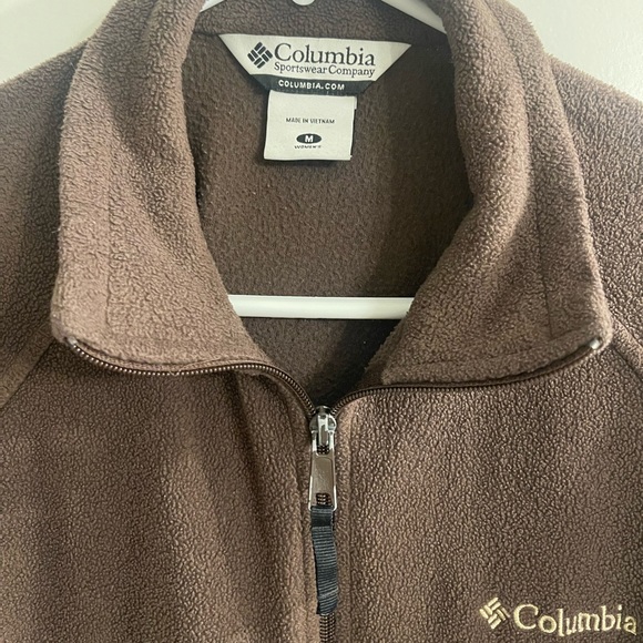 Brown Columbia zip jacket - Picture 3 of 3